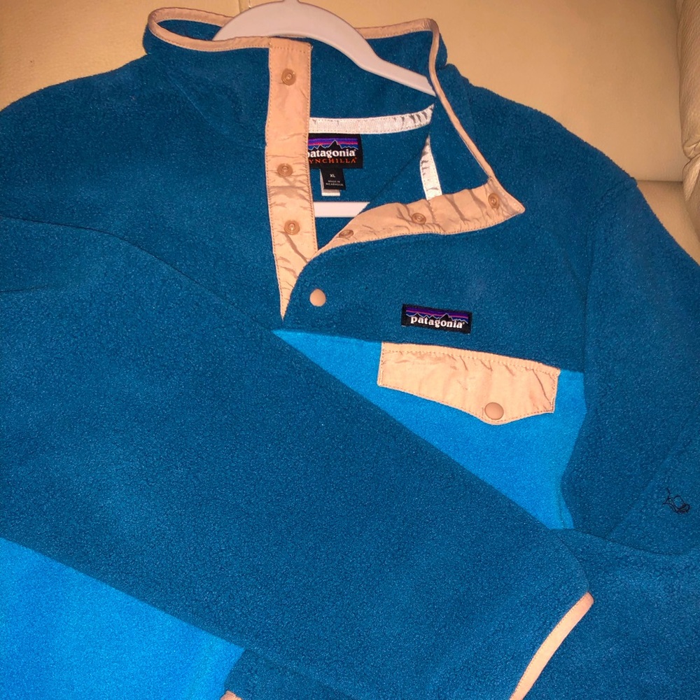PATAGONIA Synchilla Snap T fleece pullover, SIZE xlarge